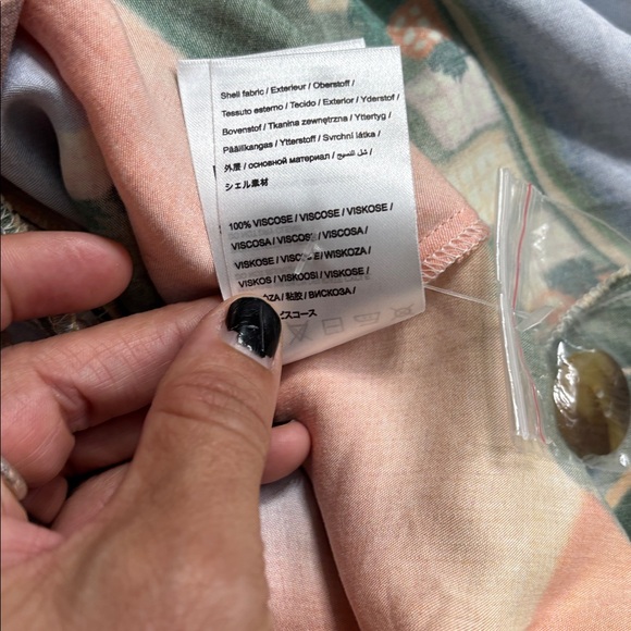 FARM Rio Multicolor Tropical Long Sleeve Dress - Picture 5 of 9